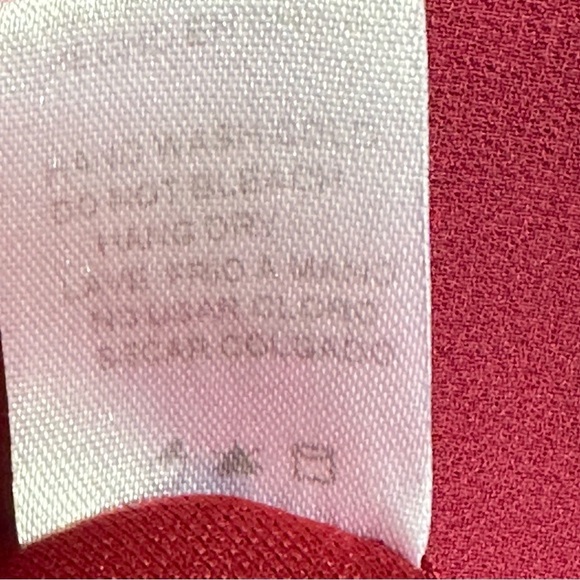 Zenobia Women's XXXL Maxi Dress Burgundy Layered Ruffles Sleeveless Lined Long - Picture 14 of 15